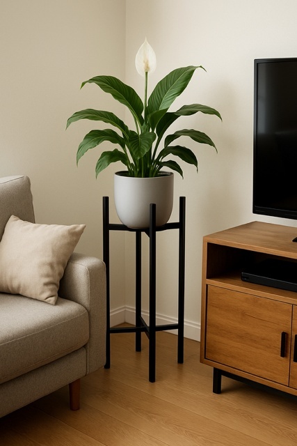 Kwietnik metalowy X S