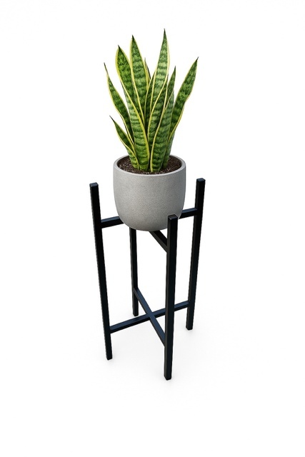 Kwietnik metalowy X S