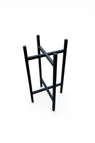 Kwietnik metalowy X S