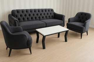 Podstawa metalowa do stołu Lugo h 45 loft