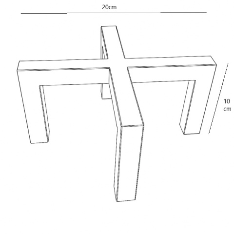 Podstawa pod donicę rozmiar S