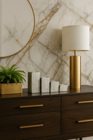 Świecznik drewniany