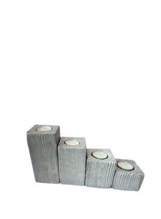 Świecznik drewniany