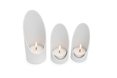 Świecznik na tealighty, komplet 3szt