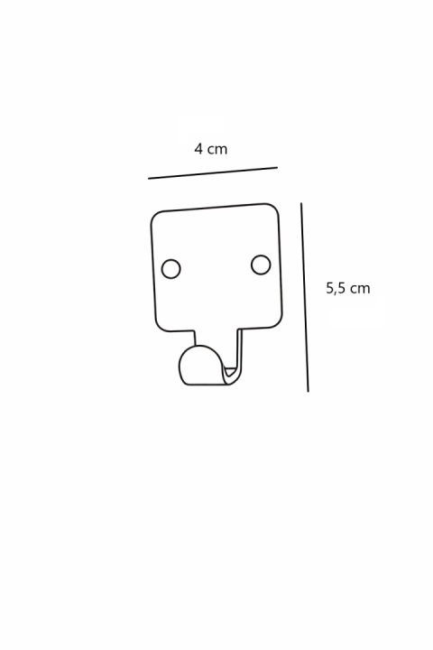 Wieszak na ubrania Tox