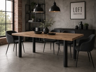 Noga do stołu metalowa 72cm
