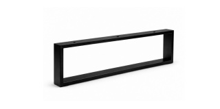 Noga do stolika szafki rtv metal, Loft 45x12