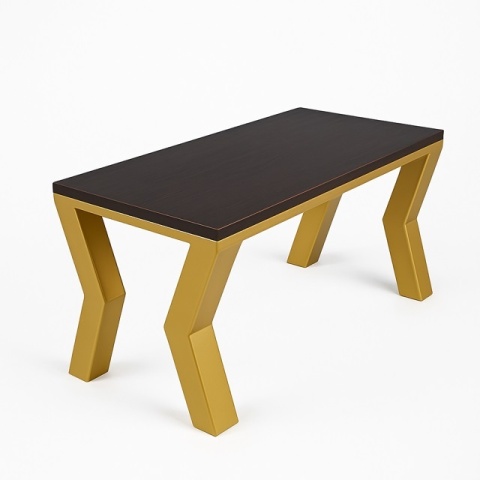 zlota glamour podstawa do stolika kawowego