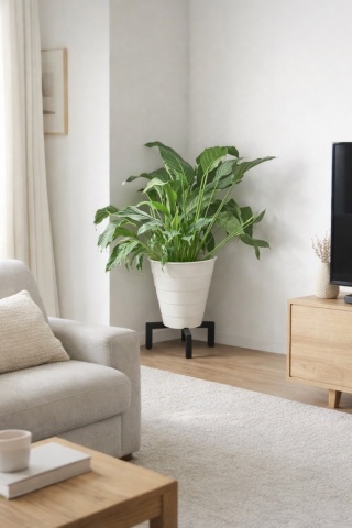 Podstawa pod donicę rozmiar M krzyżak, loft metalowa