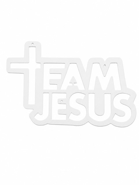 prezent dla katolika metalowa dekoracja team jesus