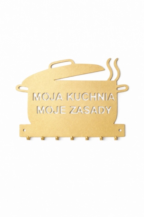 wieszak kuchenny zloty klimat mieszkanie dom