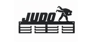 Wieszak na medale JUDO 60cm