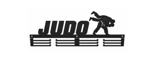 Wieszak na medale JUDO 80cm