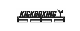 Wieszak na medale Kickboxing 80cm