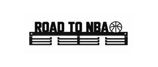 Wieszak na medale ROAD TO NBA 60cm