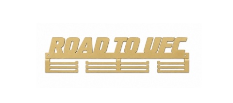 złoty wieszak na medale road to ufc solidny
