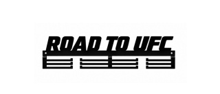 Wieszak na medale ROAD TO UFC 60cm