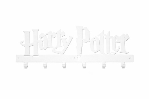 wieszak do domu metalowy harry potter biały industrialny