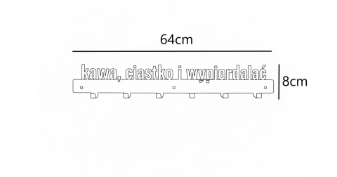 wieszak na ubrania igitex metalowy solidny