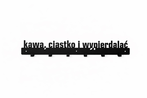 metalowy wieszak do domu przedpokoju loftowy industrialny