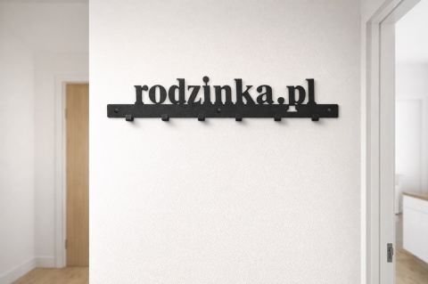 rodzinka pl wieszak do mieszkania metalowy