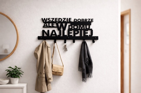 wieszak do przedpokoju wszędzie dobrze